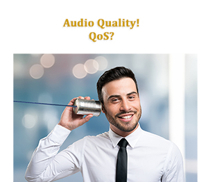 VoIP Audio Issues or lack of QoS